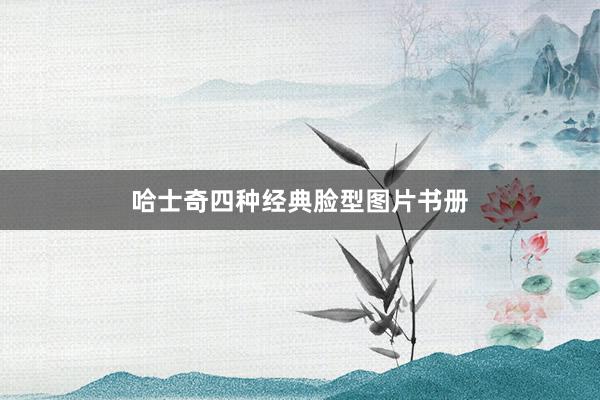 哈士奇四种经典脸型图片书册